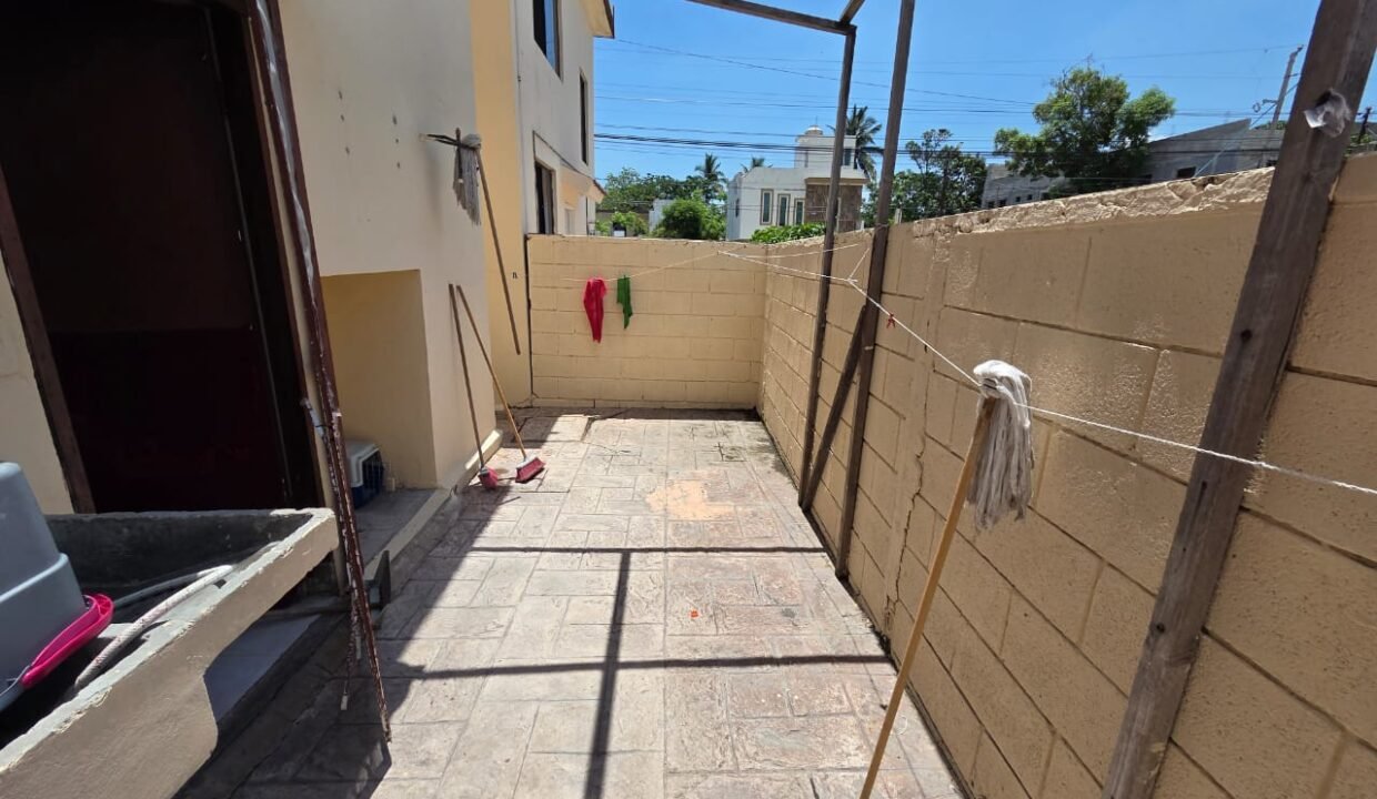 Patio de servicio