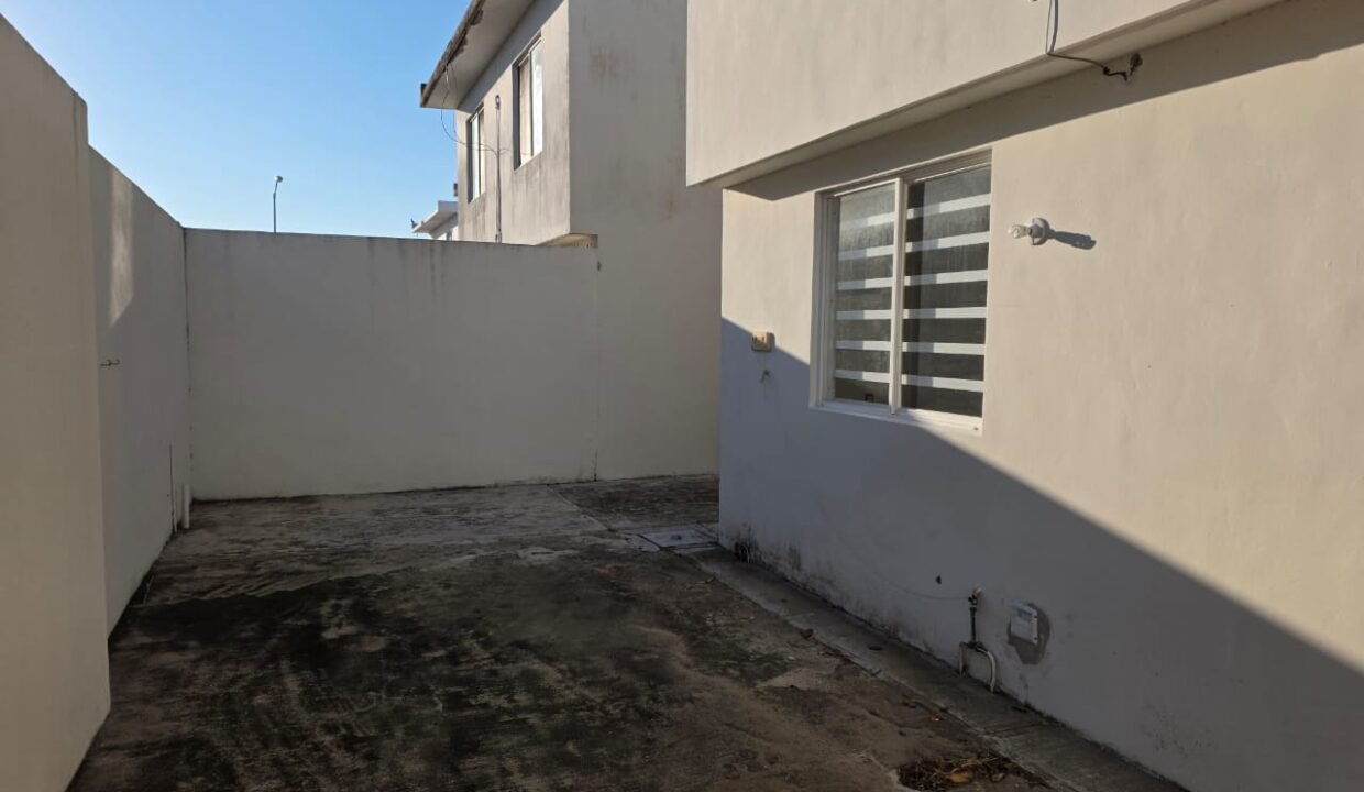 Patio trasero
